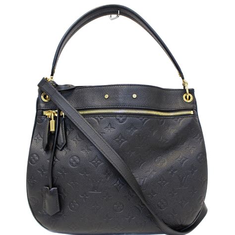 louis vuitton black leather spontini purse|Black Purses & Handbags .